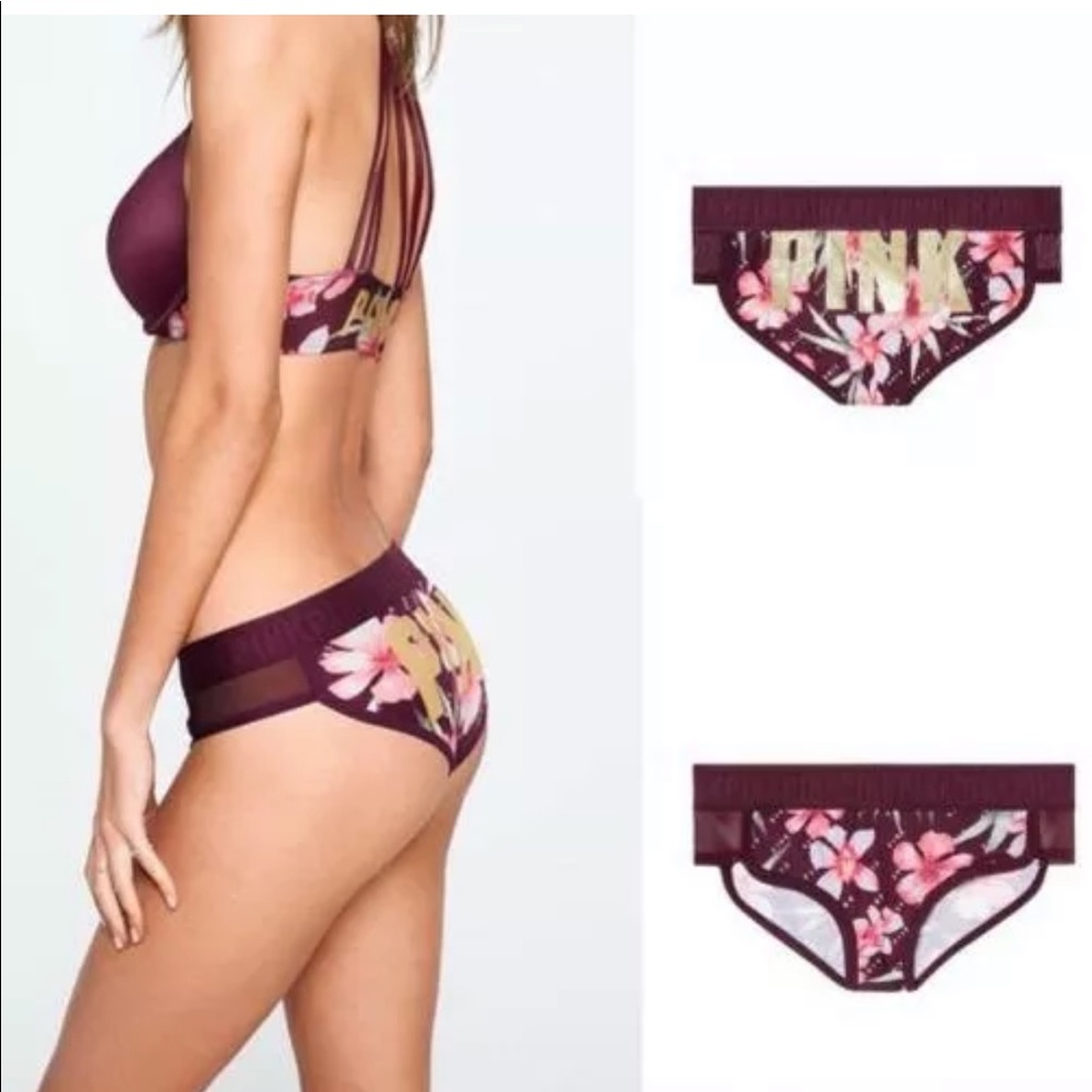 Victoria’s Secret Pink Logo Bling Panty